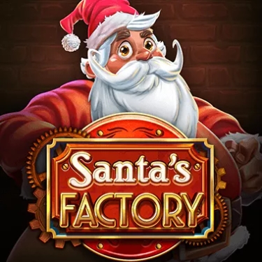 santa factory slot logo