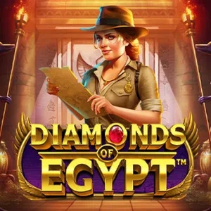 diamonds of egypt woman explorer with a map in egypt desert