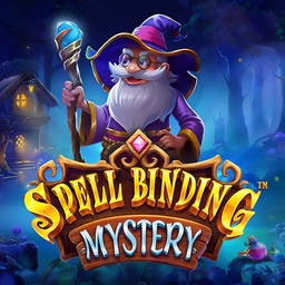 spellbinding mystery wizard in purple clothes
