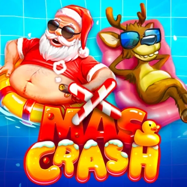 xmas crash slot by popiplay santa and reindeer on topical vacation
